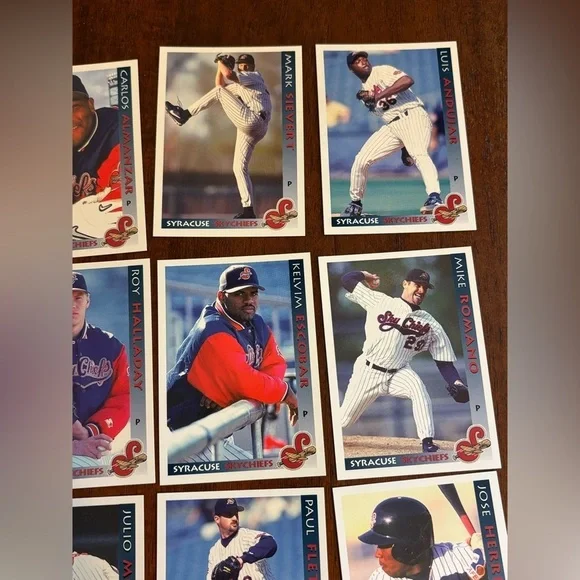 31 Cards From Syracuse Sky Chiefs 1990s  Baseball Cards - Picture 4 of 16